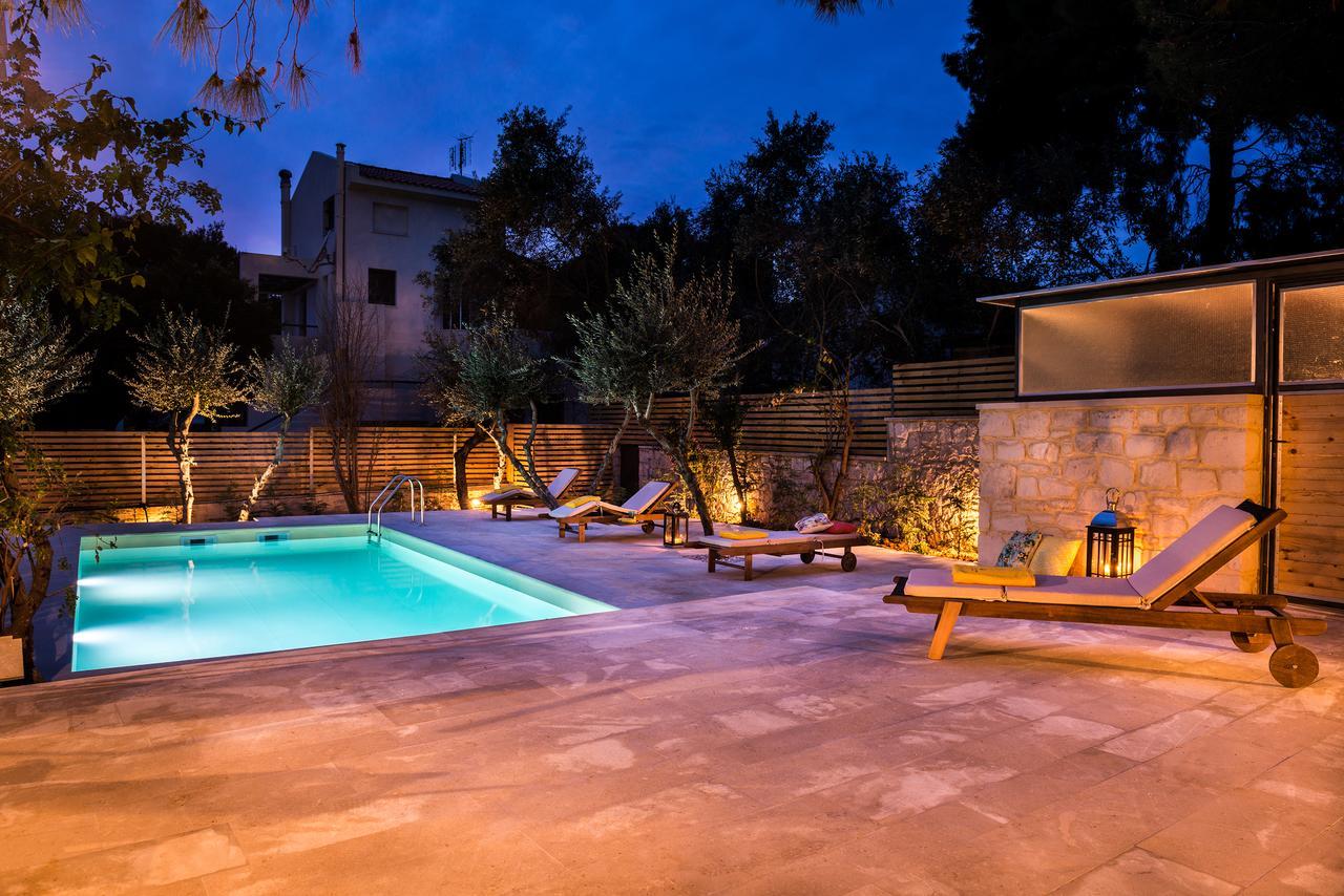 Koukounari Luxury Villa La Canea Esterno foto